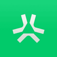 Abstract airdrop logo - Ethereum crypto token